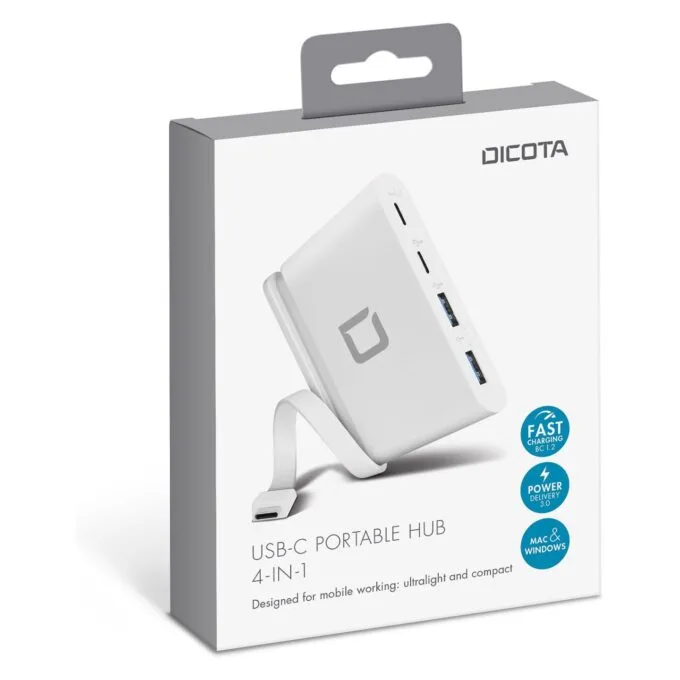 D Dicota USB-C Portable Hub 4-in-1 — image 4