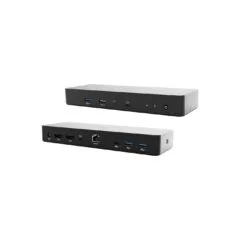 D I-TEC Thunderbolt 4 Intelligent Dual Display DS 1x TB4 2x DP 1x GLAN 1x USB-C Gen2 3x USB-A Gen2 1x USB 2.0 1x Audi...