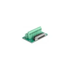 D-Sub 25 Pin Buchse zu Terminalblock für Hutschiene