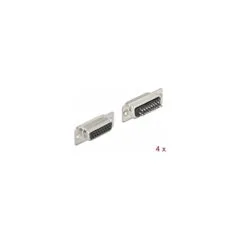 D-Sub HD 26 Pin Buchse Metall. Lötversion. 4 Stück