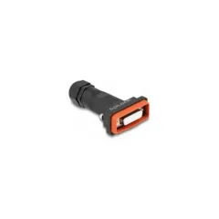 D-Sub HD 26 Pin Buchse mit Gehäuse IP67 wasserfest