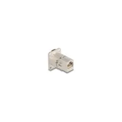D-Typ RJ45 Einbaubuchse Kupplung Cat.6A STP Metall