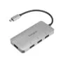 D USB3.0 HUB USB-C 4Port SuperSpeed Targus Silver