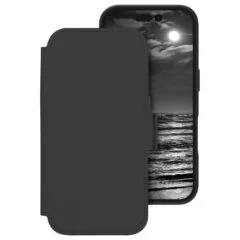 dbramante1928 Lynge - Flip-Hlle fr Mobiltelefon - ICON - MagSafe-Kompatibilitt - ICON - Midnight - fr Apple iPhone 16