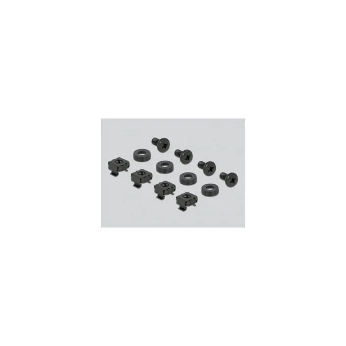 Delock 10? Kabelmanagement Rangierpanel mit 2 Öffnungen und 3 Bügeln 1 HE schwarz — image 3