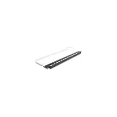 Delock 19? D-Typ Patchpanel mit Entlastungsschiene 16 Port 1 HE schwarz