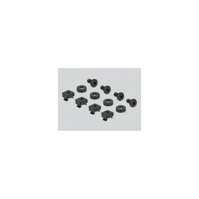 Delock 19? Kabelmanagement Rangierpanel mit 5 Metall Bügeln (2 x horizontal. 3 x vertikal) 1 HE schwarz — image 3