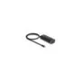 DELOCK 4 Port USB 10 Gbps Hub mit USB Type-C Anschluss 60cm Kabel und Schalter fur jeden Port