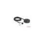 Delock 4G GNSS Antenne 1 x FAKRA A + 1 x FAKRA B Buchse 2 dBi 28 dB 2.2 m RG-174 omnidirektional Dachmontage schwarz ...