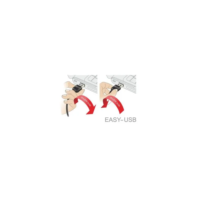 Delock 83857 USB Kabel 3 m USB A Micro-USB B Schwarz — image 5
