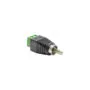 Delock Adapter Cinchstecker to Terminalblock 2 Pin