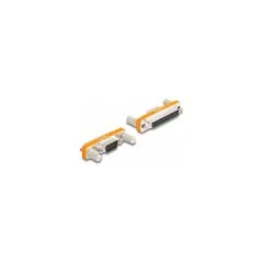 Delock Adapter D-Sub 9 Pin Stecker mit Muttern zu D-Sub 25 Pin Buchse mit Schrauben