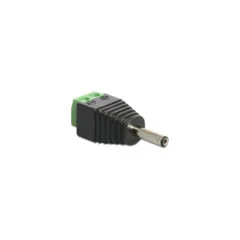 Delock Adapter DC 3.5 x 1.35 mm Stecker to Terminalblock 2 Pin