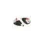 Delock Adapter DC 5.5 x 2.1 mm Stecker to Terminalblock mit Drucktasten 2 Pin