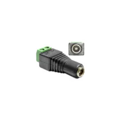Delock Adapter DC 5.5 x 2.5 mm Buchse to Terminalblock 2 Pin