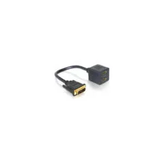 Delock Adapter DVI 24+1 Stecker zu 2 x HDMI Buchse
