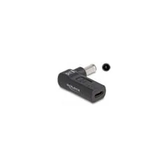 Delock Adapter für Notebook Ladekabel USB Type-CTM Buchse zu Sony 6.0 x 4.3 mm Stecker 90° gewinkelt