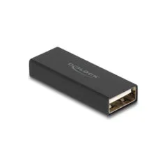 Delock Adapter Gender Changer USB 2.0 Typ-A Buchse zu Buchse Metall