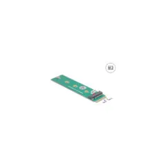 Delock Adapter M.2 Key A+E Stecker zu M.2 Key M Slot