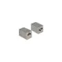 Delock Adapter RJ45 Buchse to RJ45 Buchse Cat.6 STP kompakt