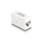 Delock Adapter RJ45 Buchse zu RJ45 Buchse Cat.6 UTP weiß