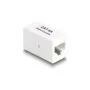 Delock Adapter RJ45 Buchse zu RJ45 Buchse Cat.6A UTP weiß