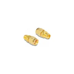 Delock Adapter RP-SMA Buchse zu SMA Stecker
