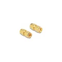 Delock Adapter RP-SMA Stecker zu RP-SMA Stecker