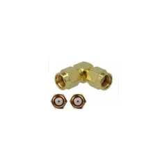 Delock Adapter RP-SMA Stecker zu RP-SMA Stecker 90° 3 GHz