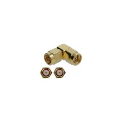 Delock Adapter SMA Stecker zu SMA Stecker 90° 10 GHz