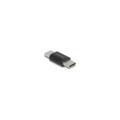 Delock Adapter SuperSpeed USB 10 Gbps (USB 3.2 Gen 2) USB Type-CTM Gender Changer Stecker zu Stecker schwarz