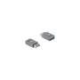 Delock Adapter USB 10 Gbps Typ-E Key A Stecker zu USB Typ-A Buchse Metall
