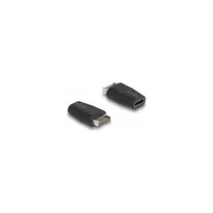Delock Adapter USB 10 Gbps Typ-E Key A Stecker zu USB Type-CTM Buchse schwarz