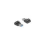Delock Adapter USB 10 Gbps USB Typ-A Stecker zu Typ-E Key A Buchse gewinkelt