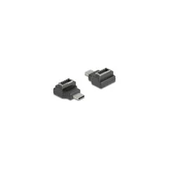 Delock Adapter USB 10 Gbps USB Type-CTM Stecker zu Typ-E Key A Buchse schwarz