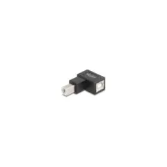 DELOCK Adapter USB 2.0 B Stecker zu B Buchse 90° gew. unten