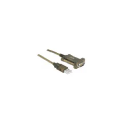 Delock Adapter USB 2.0 Typ-A to 1 x Seriell DB9 RS-232