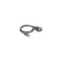 Delock Adapter USB 2.0 Typ-A zu 1 x Seriell RS-232 D-Sub 9 Pin Stecker mit Muttern mit 3 x LED 1 m