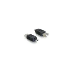 Delock Adapter USB 2.0 Typ Micro-B Stecker zu USB 2.0 Typ-A Stecker
