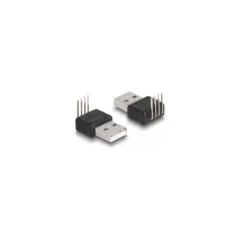 Delock Adapter USB 2.0 Type-A Stecker zu 4 Pin 90° gewinkelt