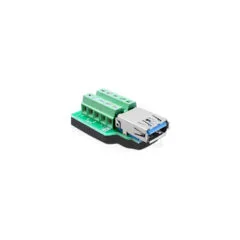 Delock Adapter USB 3.0 Typ-A Buchse to Terminalblock 10 Pin