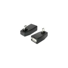 Delock Adapter USB micro-B Stecker to USB 2.0-A Buchse OTG 270° gewinkelt