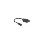 Delock Adapter USB Type-CTM zu 1 x Seriell RS-232 DB9 mit 15 kV ESD Schutz
