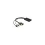 Delock Adapter VGA. DB-15. USB to HDMI