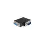 Delock Adapter VGA Stecker to VGA Buchse 90° seitlich gewinkelt