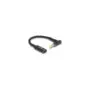 Delock Adapterkabel für Notebook Ladekabel USB Type-CTM Buchse zu HP 4.8 x 1.7 mm Stecker 90° gewinkelt 15 cm