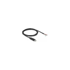 Delock Adapterkabel USB 2.0 Typ-A zu seriell RS-485 3 x offene Kabelenden 2 m