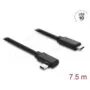 Delock Aktives Optisches Kabel USB 10 Gbps USB Type-C Stecker zu Stecker gewinkelt 7,5 m