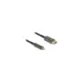 Delock Aktives Optisches Kabel USB Type-CTM zu DisplayPort 8K 60 Hz 40 Gbps 5 m