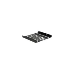 Delock Aluminium Einbaurahmen 2.5' zu 3.5' schwarz